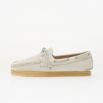 Tenisky Clarks Originals Godney Boat. White Grain Lea EUR 39