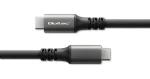 Kábel USB4 USB-C čierna 1 m / Kábel USB-C / Thunderbolt 3/4 / 40 Gbps / PD 240 W (50669)