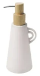Spirella ORGANIC dávkovač mydla matne biely / keramika / 450 ml