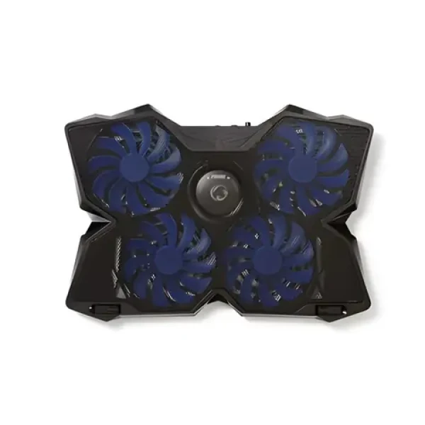 Nedis Chladiaca podložka pre notebook / Chladiaca podložka / 4X LED ventilátor / USB napájanie / 15-19" (GNCR200BK)
