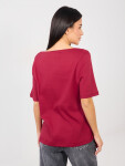 Dámske tričko RV TS A1090.30 burgundy - FPrice S/M