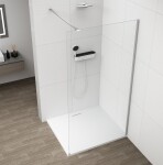 POLYSAN - KAZUKO sprchová vanička z liateho mramoru, 90x90 cm 40332