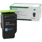 Lexmark C2425 C2535 MC2425 MC2535 MC2640 vratný toner originál zelenomodrá Maximálny rozsah stárnek 3500 Seiten; C242XC0