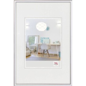 Walther+ design KV015S vymeniteľný fotorámček Formát papiera: 10 x 15 cm strieborná; KV015S