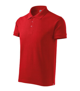 Bavlnená polokošeľa Heavy červená 3XL