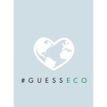 GUESS tričko Eco Organic Cotton Tee modré XS Modrá