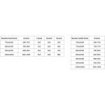 MEXEN/S - Exo sprhcový kút dvere krídlové 100 x 100, transparent, chróm 814-100-100-01-00