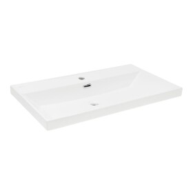 Nábytkové umývadlo SAT B-Way 81x46,5 cm otvor pre batériu uprostred SATBW8046 SATBW8046