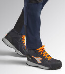 Bezpečnostná obuv Diadora GLOVE MDS MID S3S FO HRO SR Veľkosť topánky: 47, Čierna