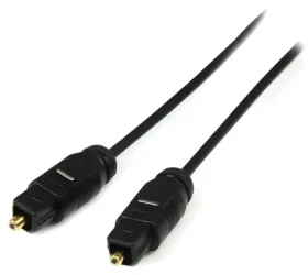StarTech THINTOS15 / Optický audio kábel Toslink / tenký / 15 stôp (4,6 m) (THINTOS15)
