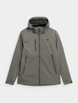 Pánska bunda softshell 4FSS23TSOFM044-44S olivová 4F