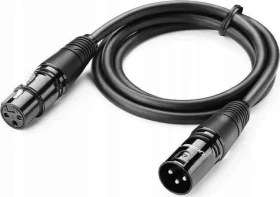 Ugreen AV130 Kábel XLR - XLR M/F - 2m čierna (20710B)