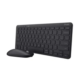 Trust Lyra (myš+klávesnica) čierna / Bezdrôtový set klávesnice a myši / RF 2.4GHz / Bluetooth / DE Layout (24845)