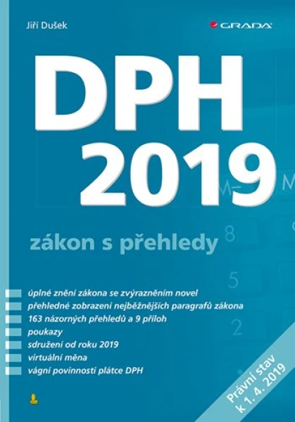 DPH 2019 - zákon s přehledy, Dušek Jiří