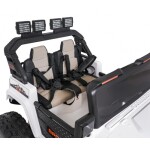 Mamido Elektrické autíčko Extreme Sport 4x4 s premenlivou veľkosťou bielej