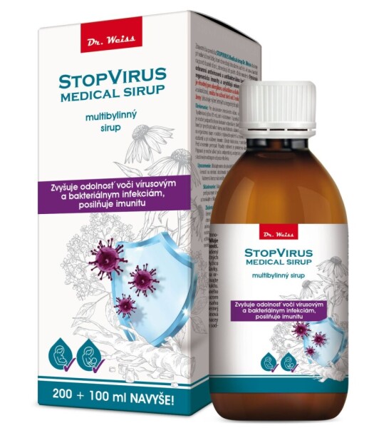 DR. WEISS Stopvirus medical sirup 300 ml