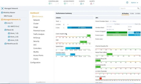 HP HPE Aruba MC-VA-10 (EG) Cntlr 10 AP E-LTU