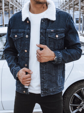 FashionStreet pánska tmavomodrá bunda TX4109 S