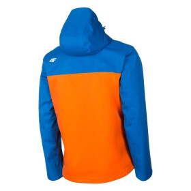 Pánska trekingová bunda H4Z19-KUMT001 modro-oranžová - 4F L