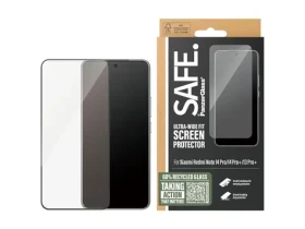 PanzerGlass Safe Ultra-Wide Fit priehľadné / Ochranné sklo / XIAOMI Redmi Note 14 Pro, 14 Pro+, 13 Pro+ / plne nalepovacie (SARNUWFG59453)
