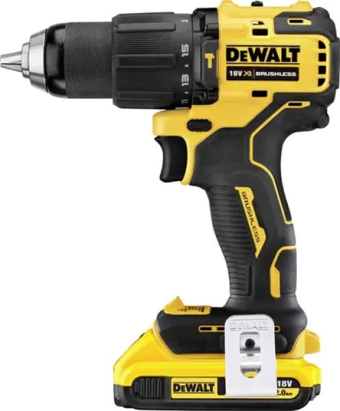 DeWalt DCD709D2T / Aku Príklepový skrutkovač / 18V / 2x2.0Ah / 13mm skľučovadlo / 1650 ot-min / 28050 príklepov-min (DCD709D2T)