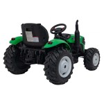 Mamido Detský elektrický traktor GROW 1804 24V zelený