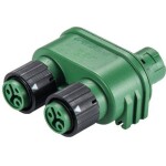 Wieland Electric RST16I3V 2P1 TGVG GN 46.030.1255.7 rozvádzač pre guľatý faston, 1 ks; 46.030.1255.7