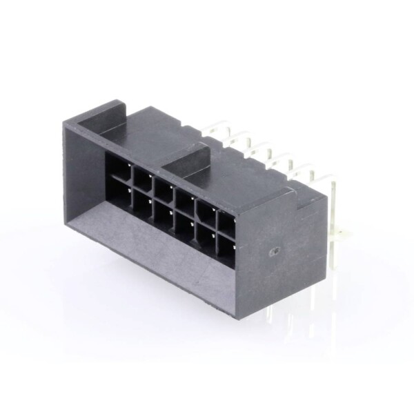 Molex vstavaná pinová lišta (štandardná) Počet pólov 12 444281202 1 ks Tray; 444281202