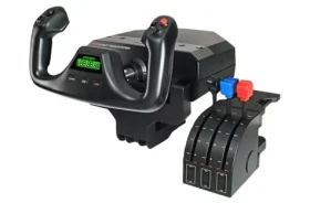 Logitech G Saitek Pro Flight - Yoke System / ovládacie páky a knipol pre letecké simulátory (945-000004)