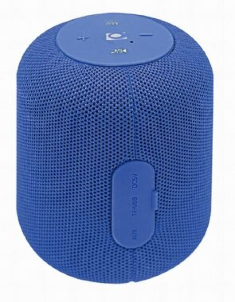 Gembird SPK-BT-15-B modrá / Prenosný reproduktor / 5W / Bluetooth / FM rádio / mikrofón / AUX / microSD / USB (SPK-BT-15-B)