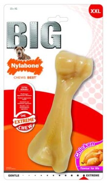 Nylabone Healthy Edibles Extreme Chew Big Chew Beef Bone