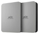 LaCie Mobile Drive Secure sivá / Externý HDD / 4 TB / 2.5" / USB-C 3.2 Gen 1 (STLR4000400)