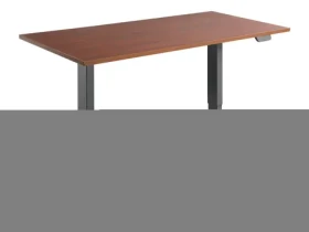 Equip Elektrická podnož stola čierna / Stolový podnož / 2 motory / výška 62-128 cm / nosnosť 125 kg (650805)