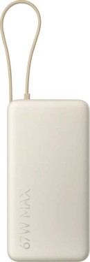 Xiaomi 67W Power Bank 20000 (Integrated Cable) Tan