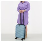 Malý škrupinový kufor Beagles Travel Originals 19214 S Ice Blue