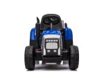Mamido Mamido Elektrický traktor s vlečkou T2 modrý 12V7Ah EVA kolesá