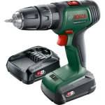BOSCH UniversalImpact 18V / Aku vŕtací skrutkovač / 1450 ot-min / 34 Nm / 10mm skľučovadlo / 2x1.5 Ah / kufor (06039D4102)