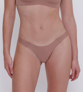 Dámske tangá ZERO Feel 2.0 Drobné tangá - BROWN - hnedá 1141 - SLOGGI BROWN XS
