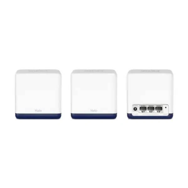 Mercusys Halo H50G (3ks) / Wi-Fi Mesh systém AC1900 / Dual-Band / 2.4GHz - 600Mbps / 5GHz - 1300Mbps / 3x GLAN (Halo H50G(3-pack))