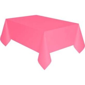 Papírový obrus ružový 137x274 cm - Amscan