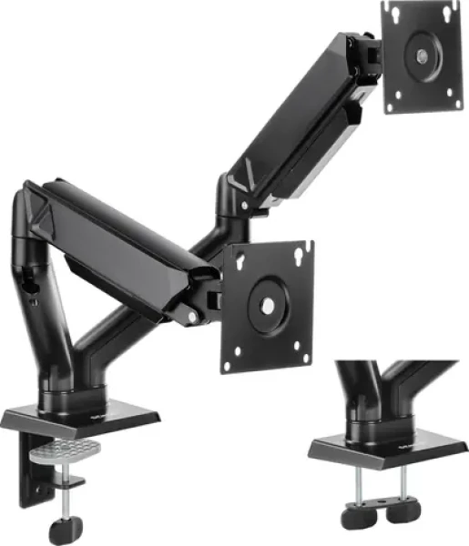 SENSE7 HANG DOUBLE stolný držiak na 2 monitory 17"-32" / nosnosť 2x 9kg / VESA (5902659847140)
