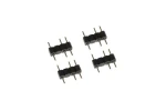 Alphacool Y-Splitter aRGB 3-pin na 3x 3-pin čierna / Kábel / aRGB rozbočovač / 15 cm (18709)