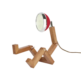 Piffany Mr. Wattson Mini Table Lamp svetlo červená / Stolová lampa / G4 / 0.5W / 50 lm / USB-A (MIN-SWR-FR)
