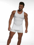 Pánska vesta AUTHENTIC 205 White - CORNETTE L bílá