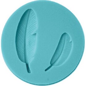 Silikónová formička pierko 7 cm - Cakesicq - Cakesicq
