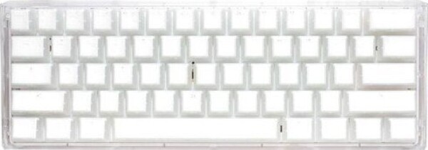 Ducky One 3 Aura White Mini Gaming Tastatur, RGB LED - MX-Blue (US)