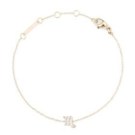 Daniel Wellington Pozlátený retiazkový náramok znamenia Škorpión Crystal Zodiac DW00400914
