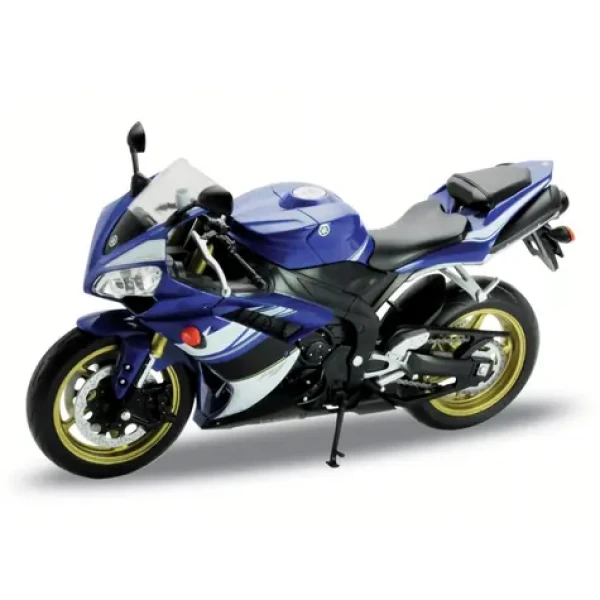 Welly Motocykel Yamaha YZF-R1 1:10 modrá