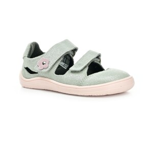 Baby Bare Shoes Baby bare Febo Joy Grey/Pink barefoot sandále 25 EUR