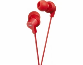 JVC HA-FX10-RE červená / slúchadlá do uší / 3.5mm jack / 1.2m (HAF-X10REF)